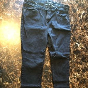 Old Navy Rockstar Black Skinny Jeans Size 18